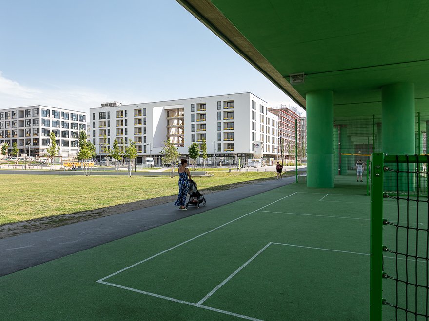 Wohnen und Gewerbehof
