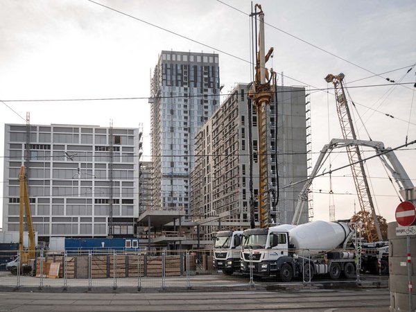 VIENNA TWENTYTWO Baustelle