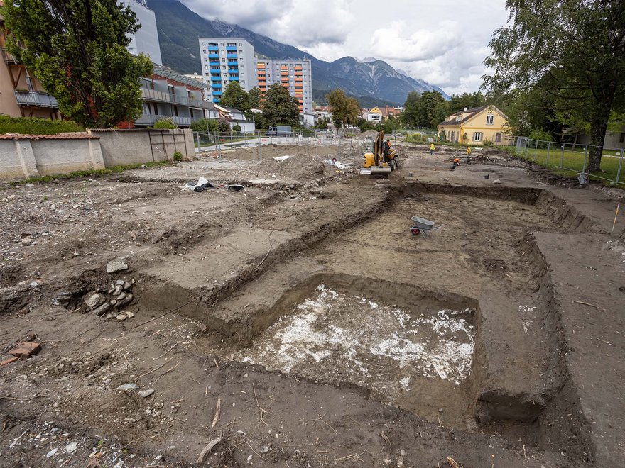 Archäologische Arbeiten am Zeughausareal