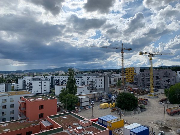 Wildgarten Übersicht Baustelle