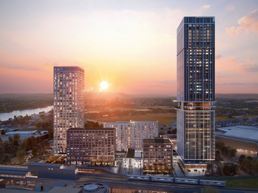 VIENNA TWENTYTWO Quartiersansicht