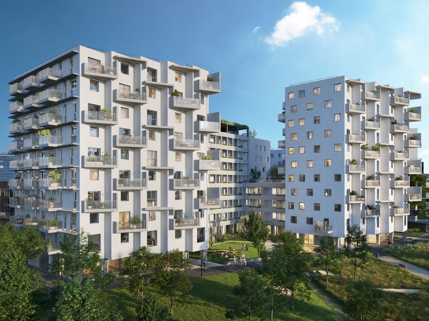 VILLAGE IM DRITTEN - Visualisierung PARK FLATS