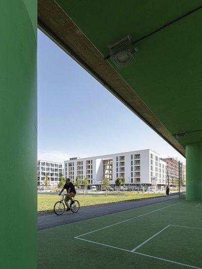 Wohnen & Gewerbehof Aspern H6