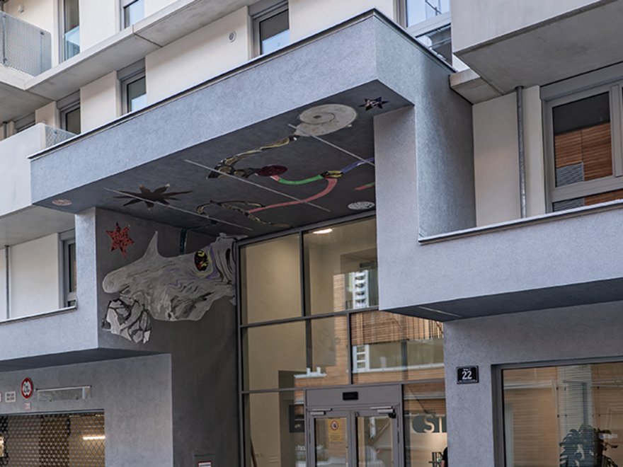 VILLAGE IM DRITTEN Kunst der PARK FLATS