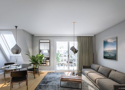 Nest 21 Visualisierung Wohnraum
