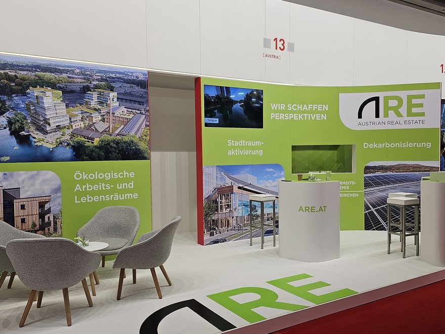 EXPO REAL 2023 in München - ARE Messestand