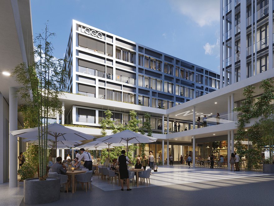 Visualisierung VIENNA TWENTYTWO Unique Office