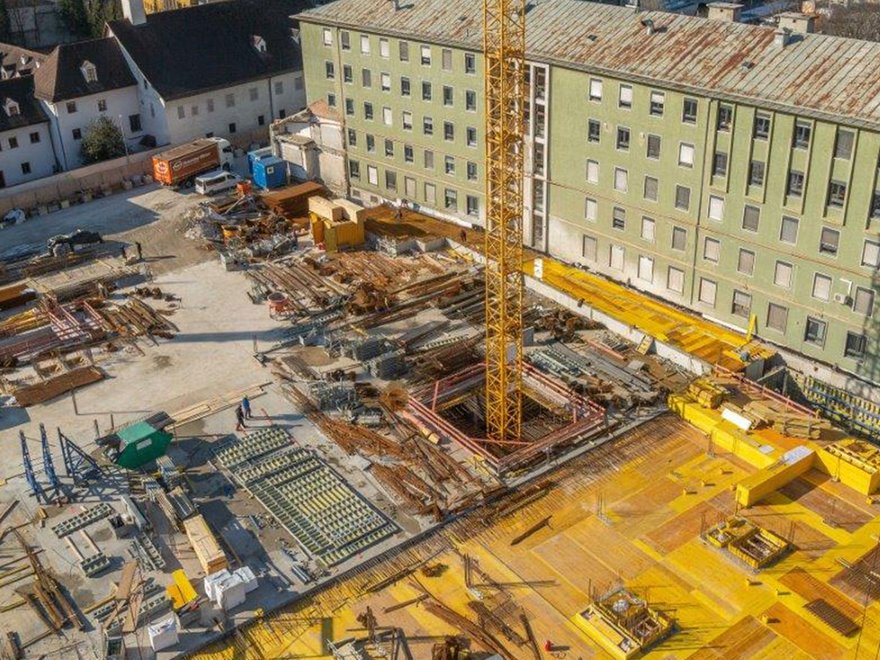 Baustelle Sicherheitszentrum Tirol