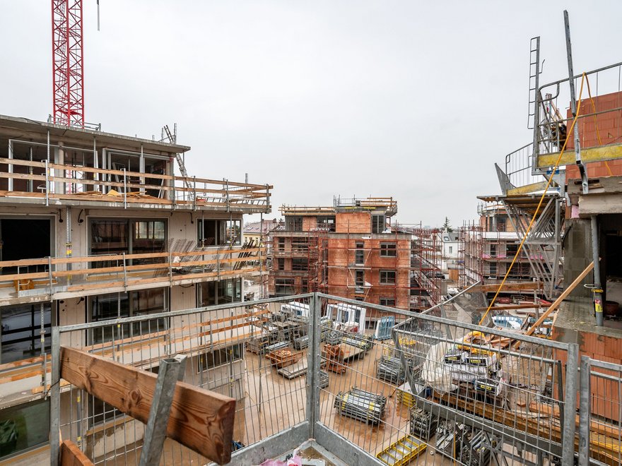 Dachgleiche Wohnhausanlage am Fliegenspitz - Im grünen Mödling