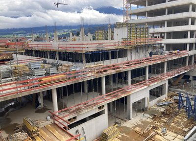 Baustelle Sicherheitszentrum Tirol 