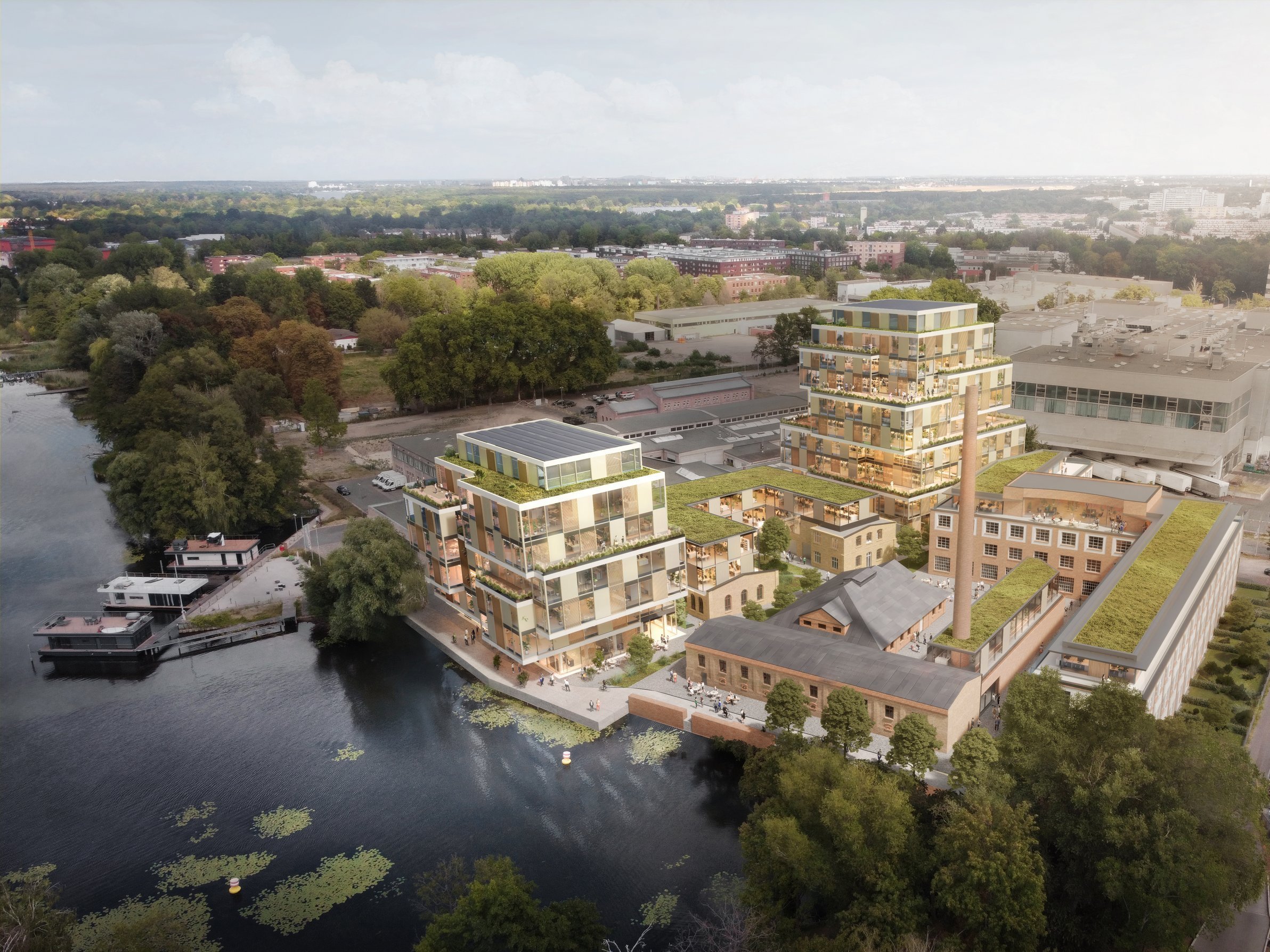 HAVEL LABS - © bloomimages HAVEL LABS - Visualisierung Vogelperspektive