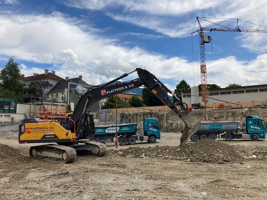 Sicherheitszentrum Tirol - Baustelle