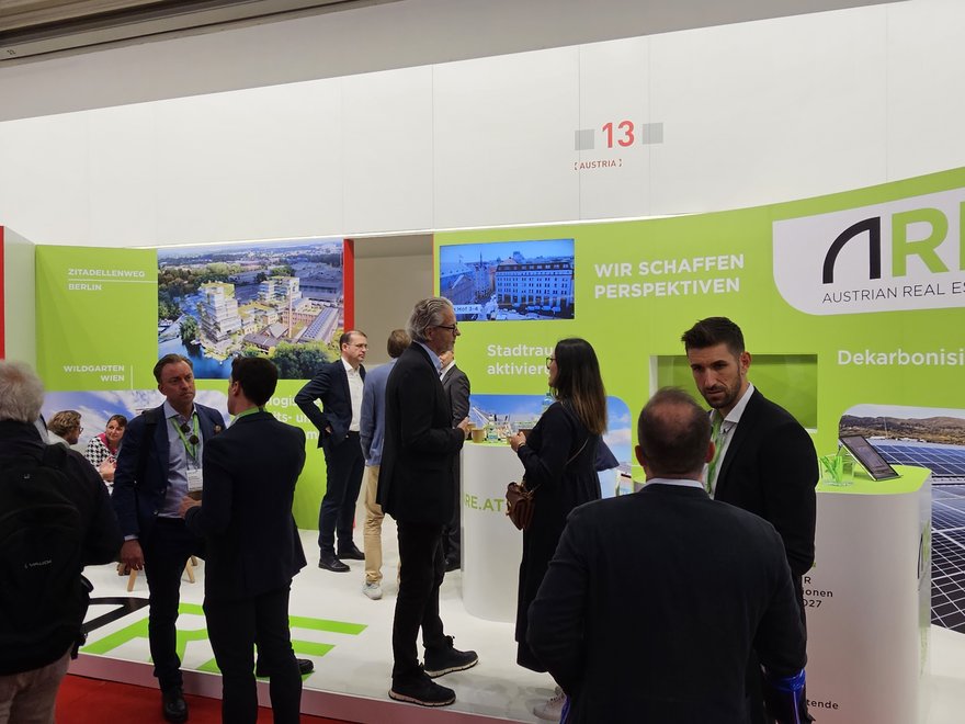 EXPO REAL 2023 in München - ARE Messestand