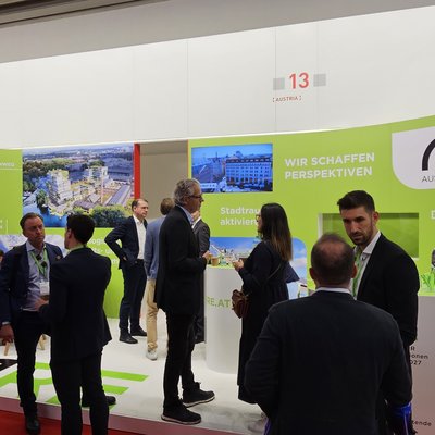 EXPO REAL 2023 in München - ARE Messestand