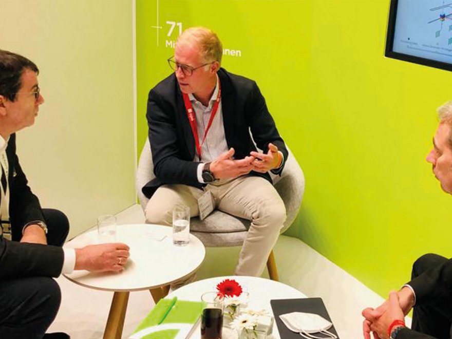 Markus Neurauter (Aufsichtsrat BIG), Karsten Schmidt & Jörg Kruhl (Ampeers Energy)