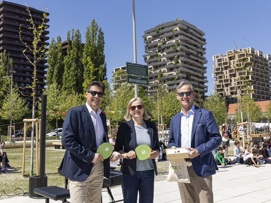 Eröffnung Reininghausplatz