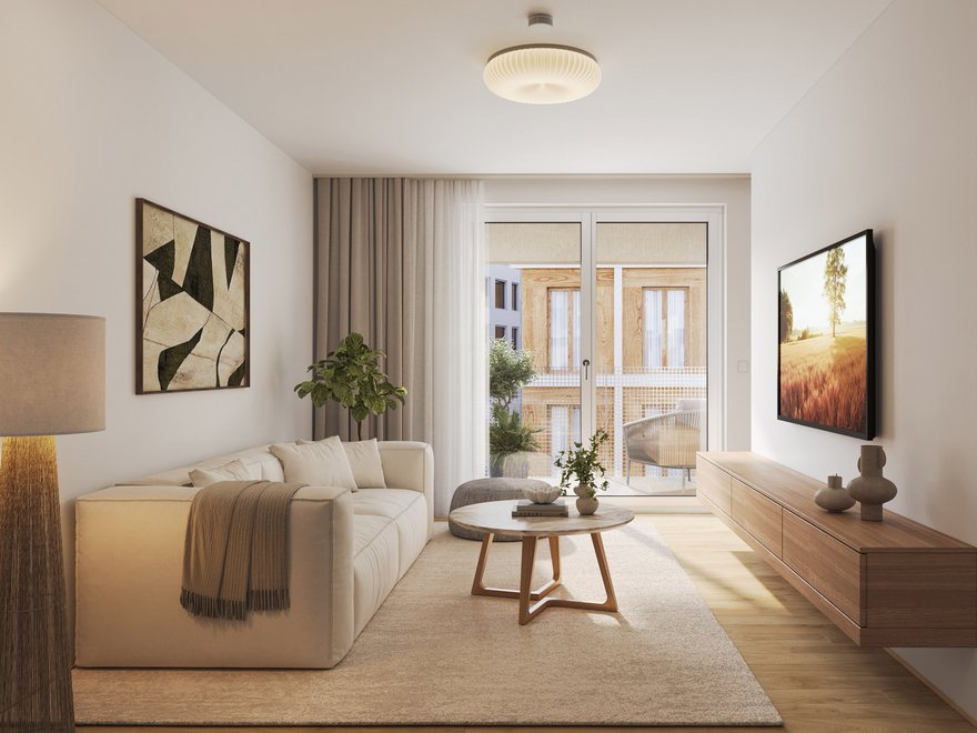 VILLAGE IM DRITTEN - Visualisierung PARK FLATS