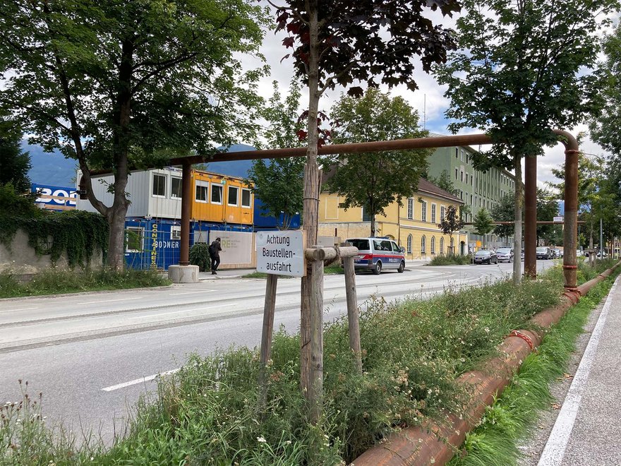 Sicherheitszentrum Tirol - Baustelle