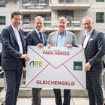Gleichenfeier PARK HOMES - Wetschnig, Beck, Hohenberger, Schaller