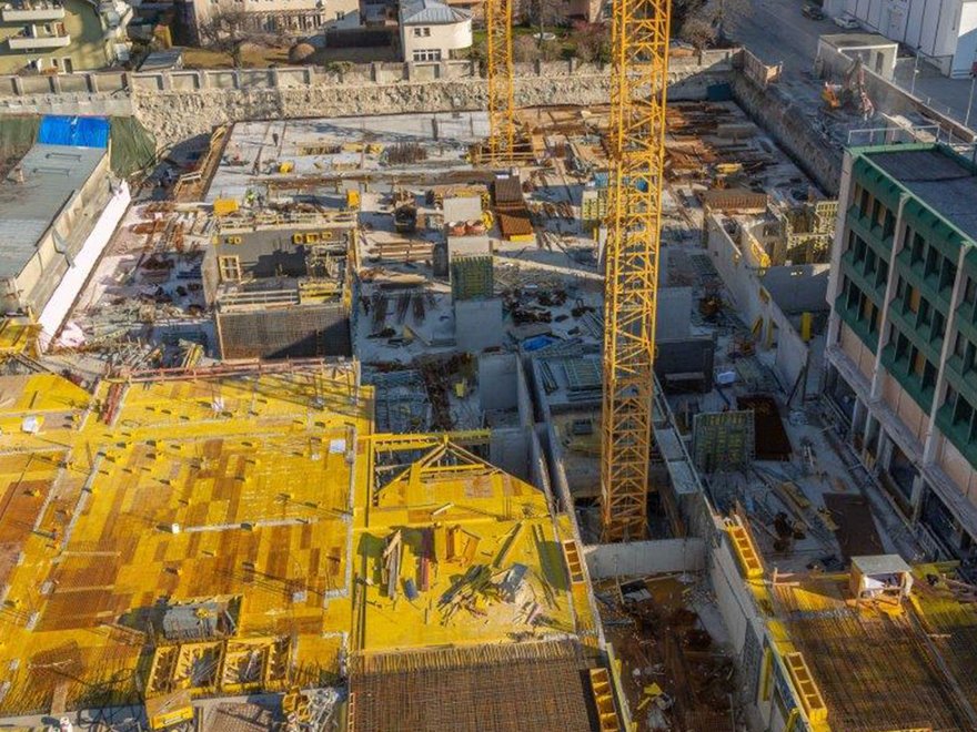 Baustelle Sicherheitszentrum Tirol