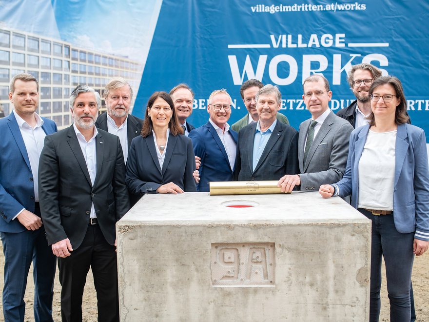 Grundsteinlegung VILLAGE WORKS 