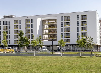 Wohnen & Gewerbehof Aspern H6