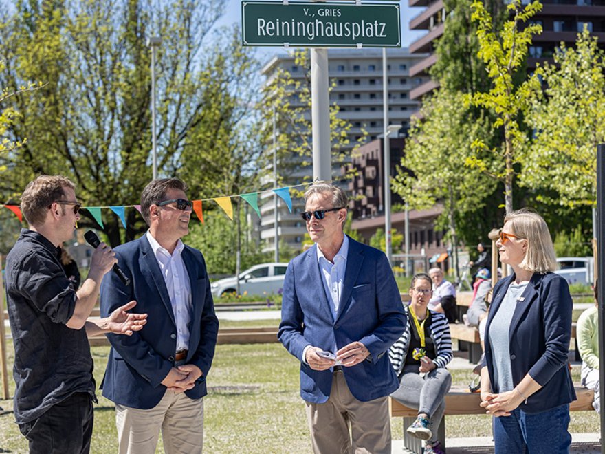 Eröffnung Reininghausplatz