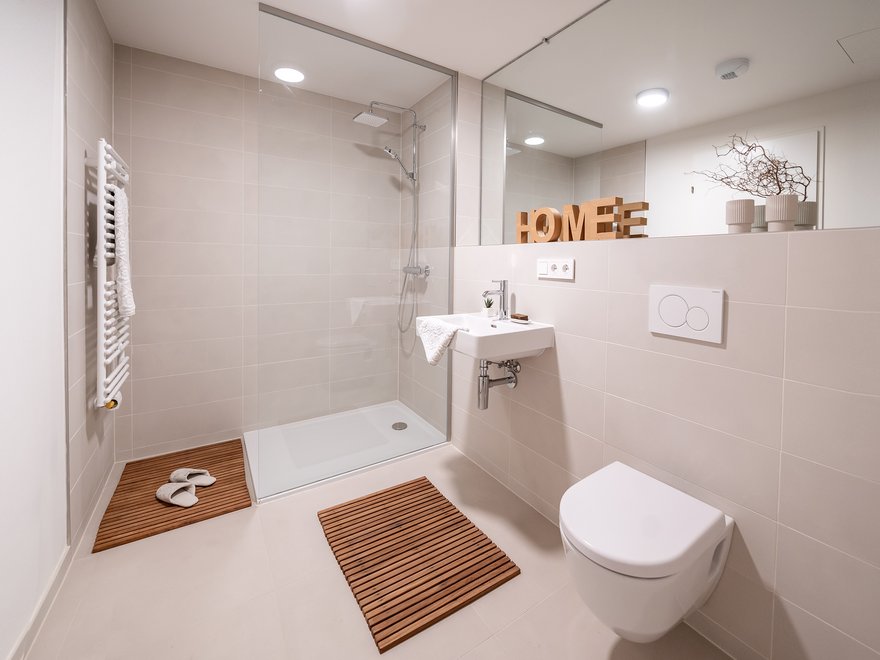 Musterwohnung Tower Homes - Badezimmer