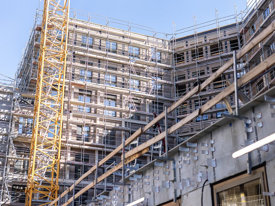 Baustelle ANCHOR im VILLAGE IM DRITTEN