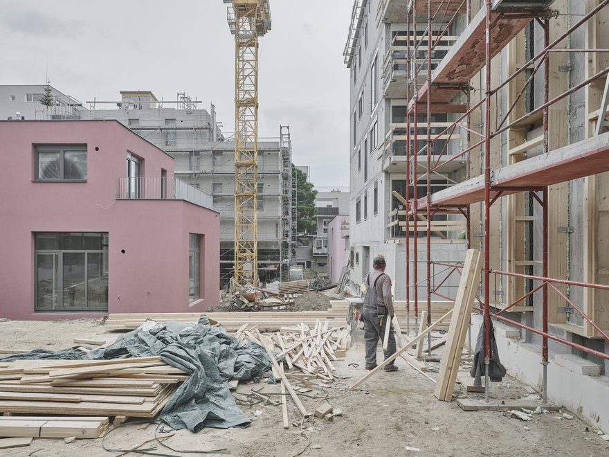 Baustelle Bauplatz 11 und 20