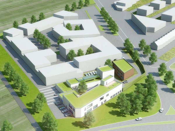 Einsatztrainingszentrum Vogelperspektive - © ARGE Hufnagl - Heyszl Einsatztrainingszentrum Vogelperspektive