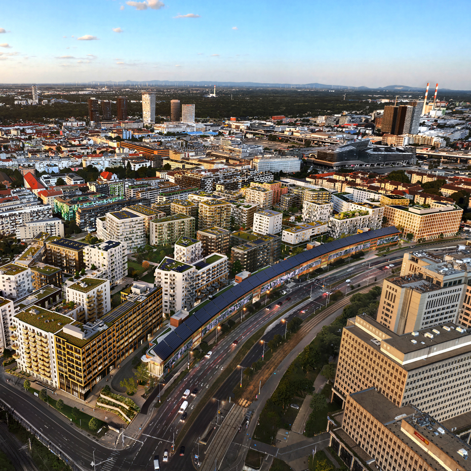 VILLAGE IM DRITTEN Vogelperspektive