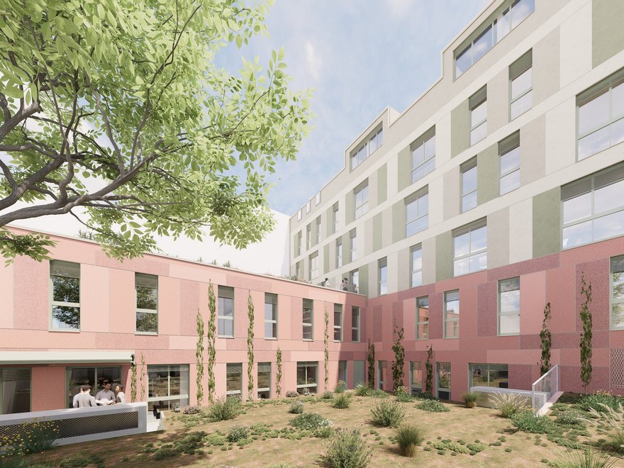 Visualisierung Sicherheitszentrum Favoriten - Keplergasse