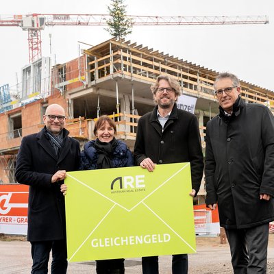 Dachgleiche Wohnhausanlage am Fliegenspitz - Im grünen Mödling