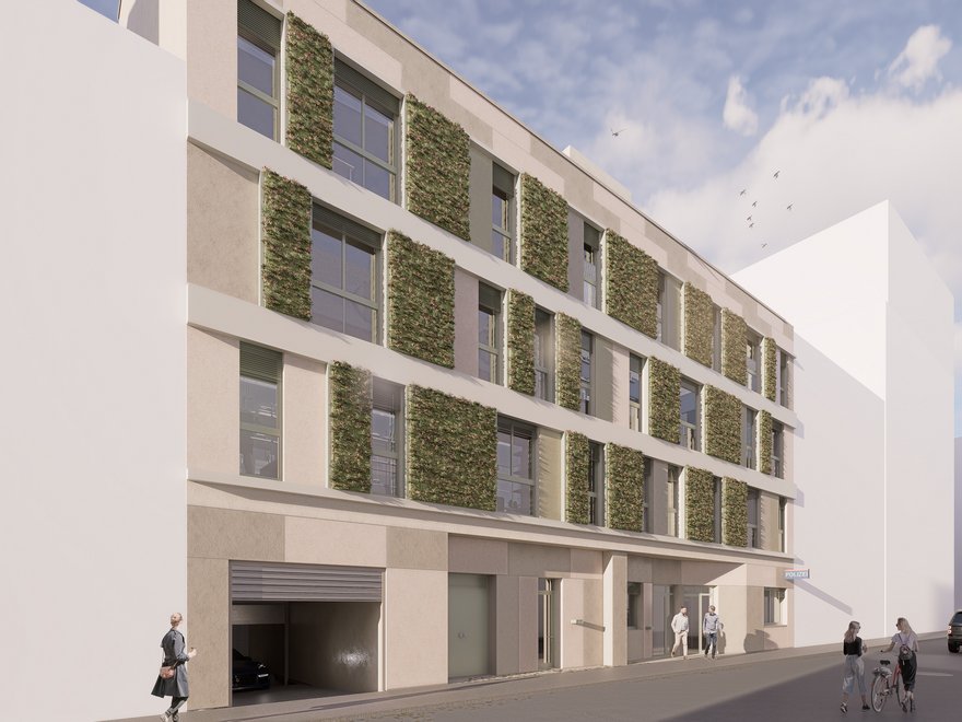Visualisierung Sicherheitszentrum Favoriten - Keplergasse
