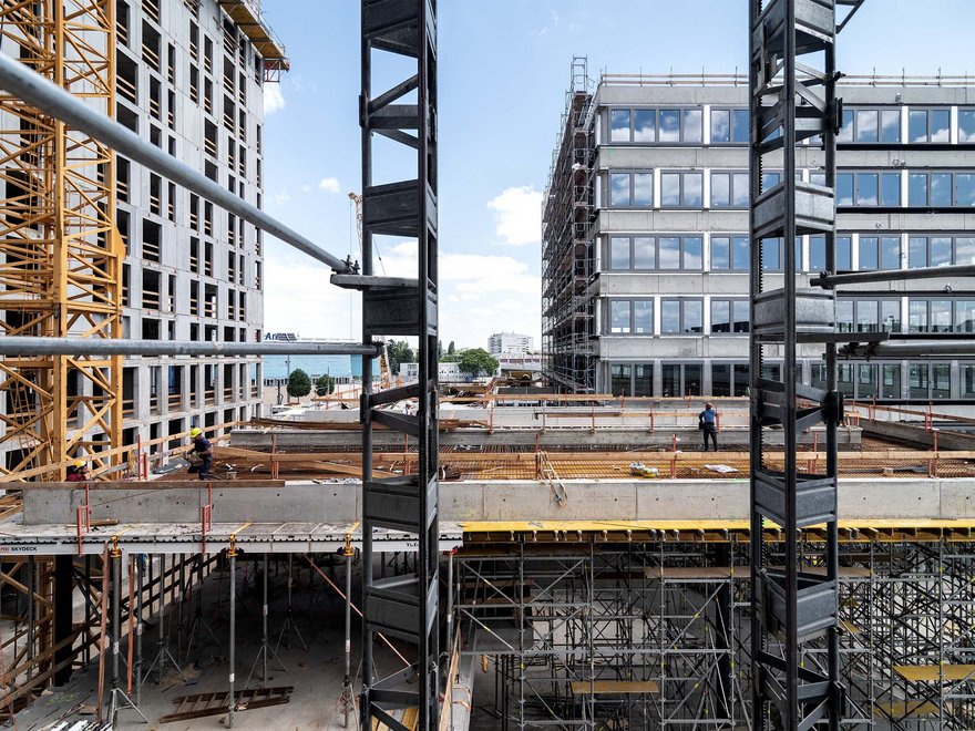 Baustelle VIENNA TWENTYTWO