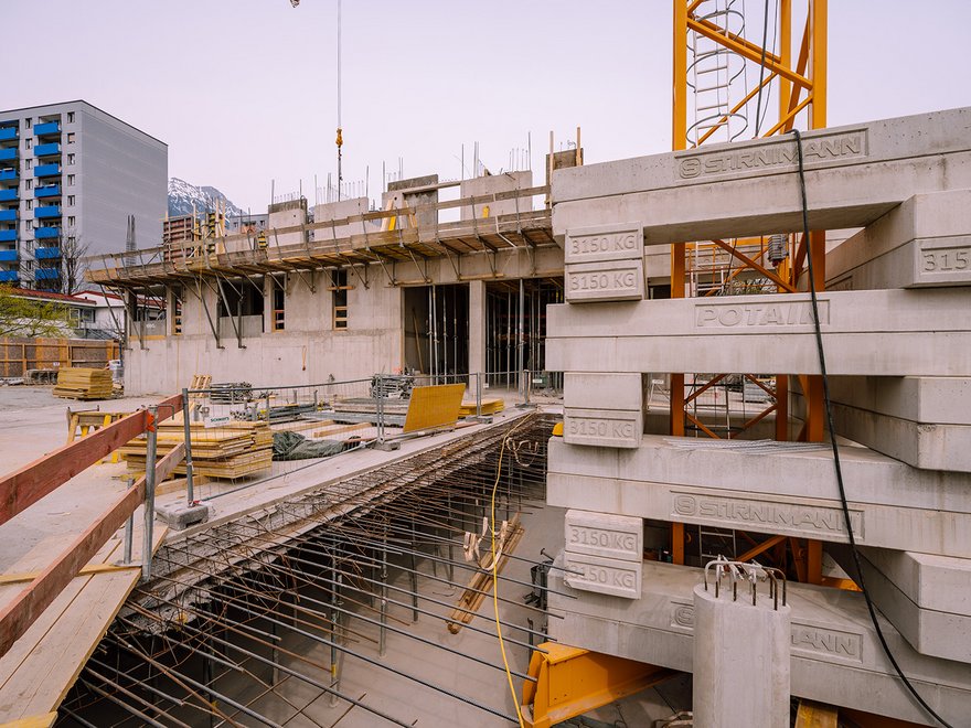 Bauarbeiten Zeughausareal