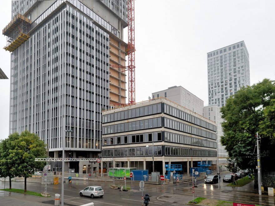 Baustelle VIENNA TWENTYTWO