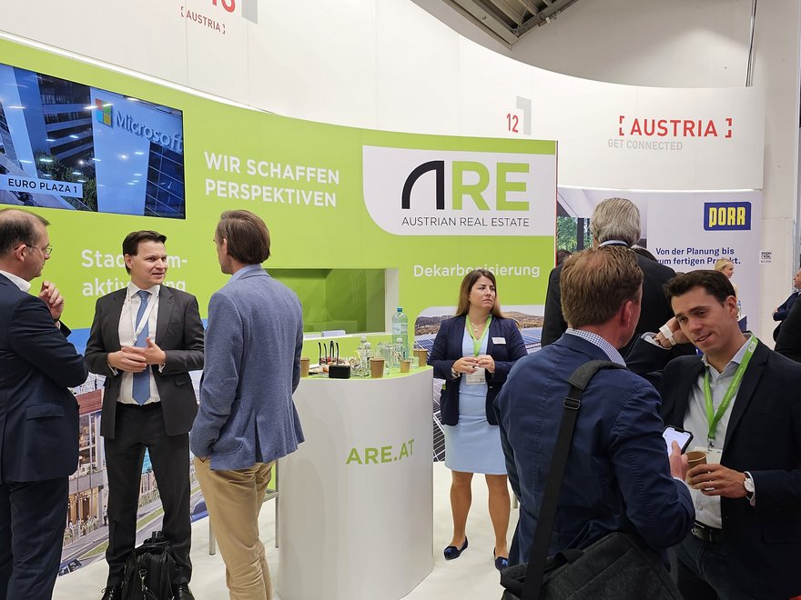 EXPO REAL 2023 in München - ARE Messestand