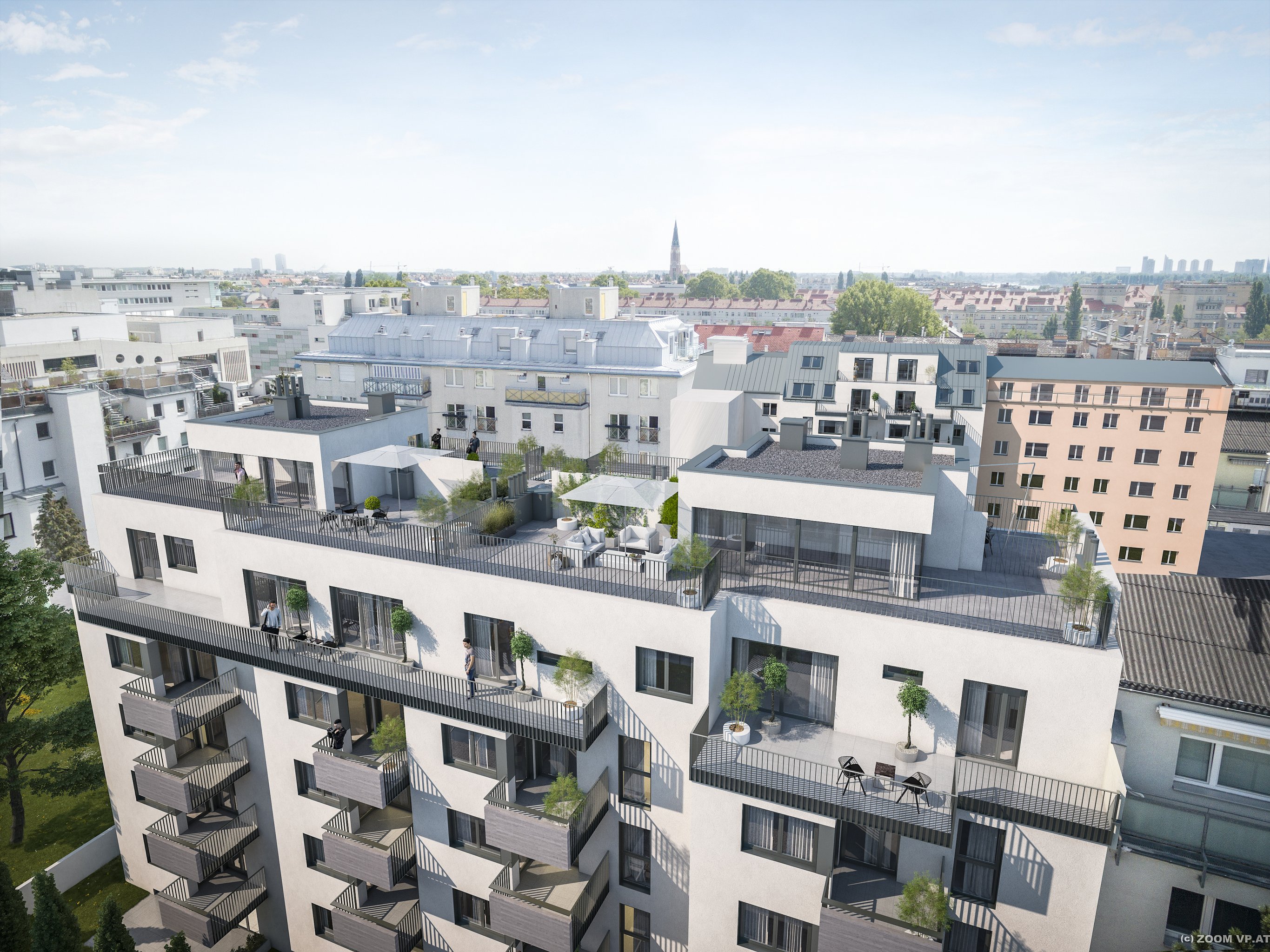 Nest 21 Visualisierung Vogelperspektive