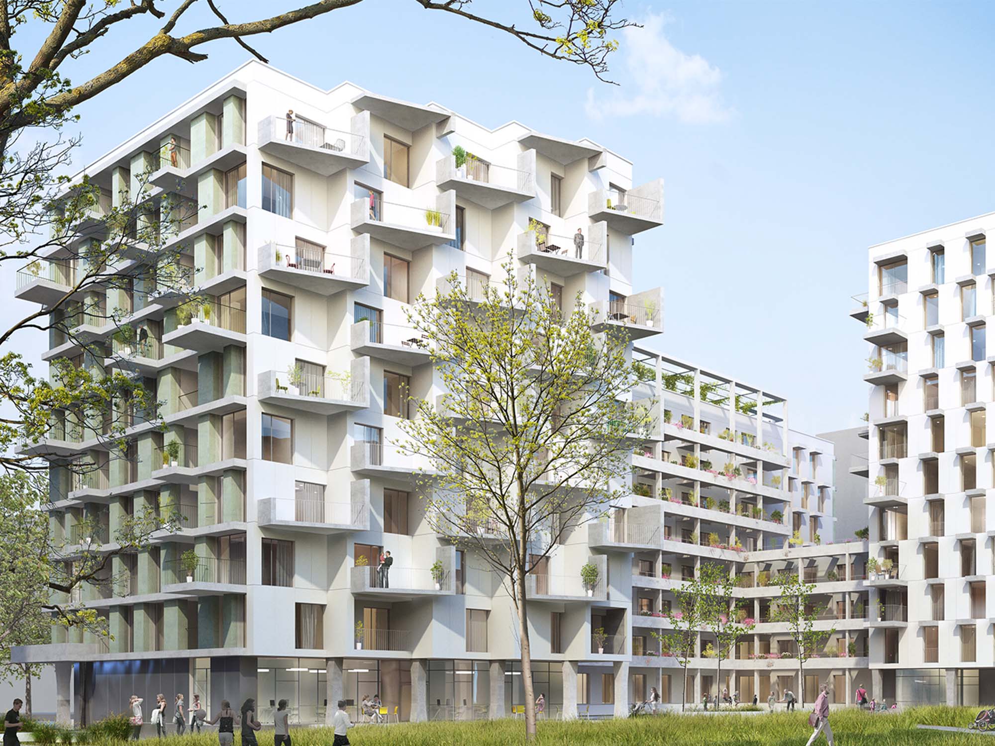 ARE Website: VILLAGE IM DRITTEN - ein neuer Stadtteil entsteht